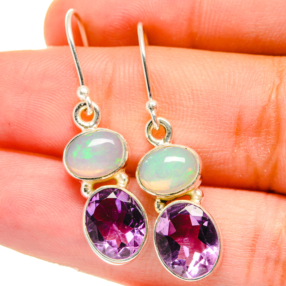 Amethyst Earrings handcrafted by Ana Silver Co - EARR421694