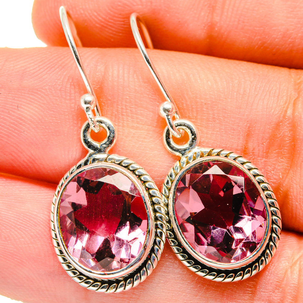 Color Change Alexandrite Earrings handcrafted by Ana Silver Co - EARR421698