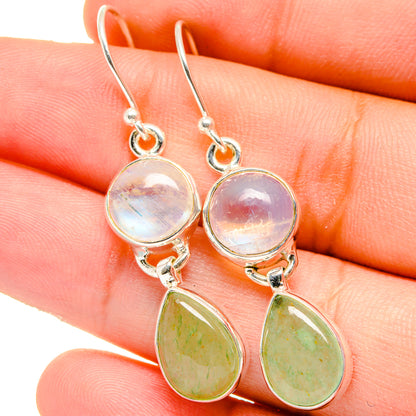 Prehnite Earrings handcrafted by Ana Silver Co - EARR421699
