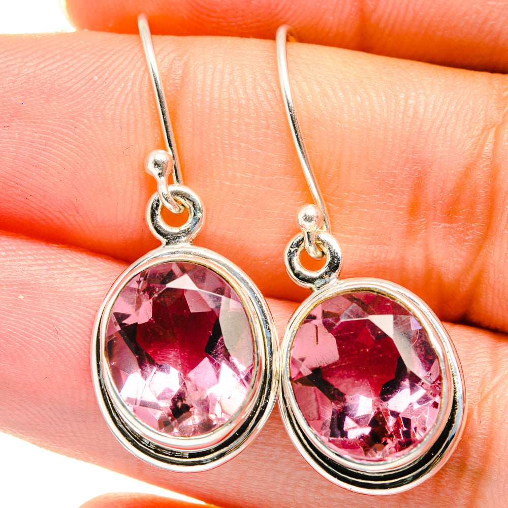 Color Change Alexandrite Earrings handcrafted by Ana Silver Co - EARR421706