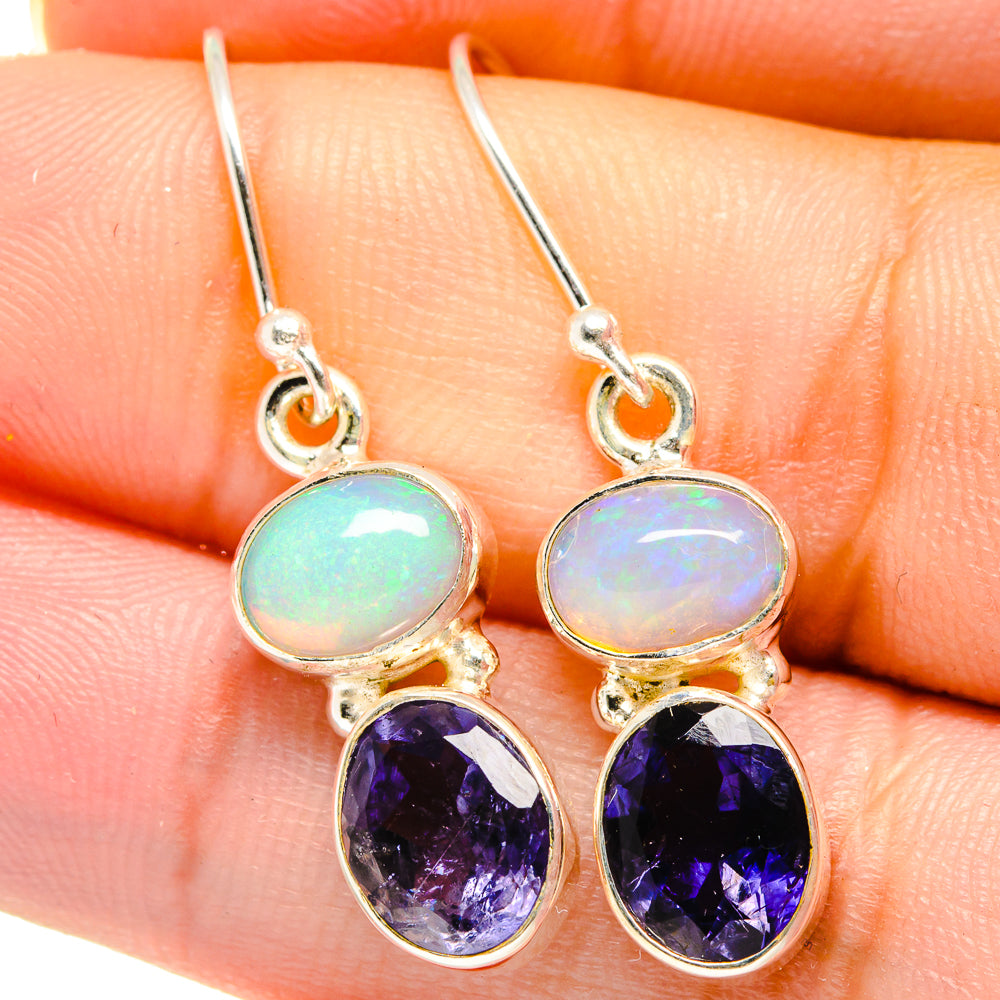 Tanzanite Earrings handcrafted by Ana Silver Co - EARR421712