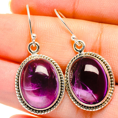 Amethyst Earrings handcrafted by Ana Silver Co - EARR421720