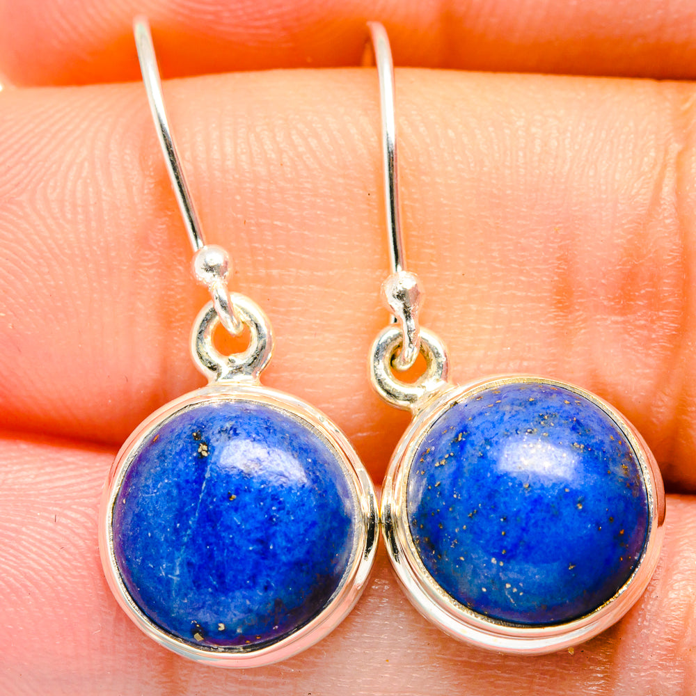 Lapis Lazuli Earrings handcrafted by Ana Silver Co - EARR421721