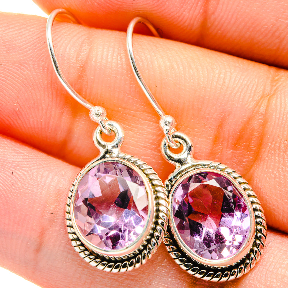 Amethyst Earrings handcrafted by Ana Silver Co - EARR421722