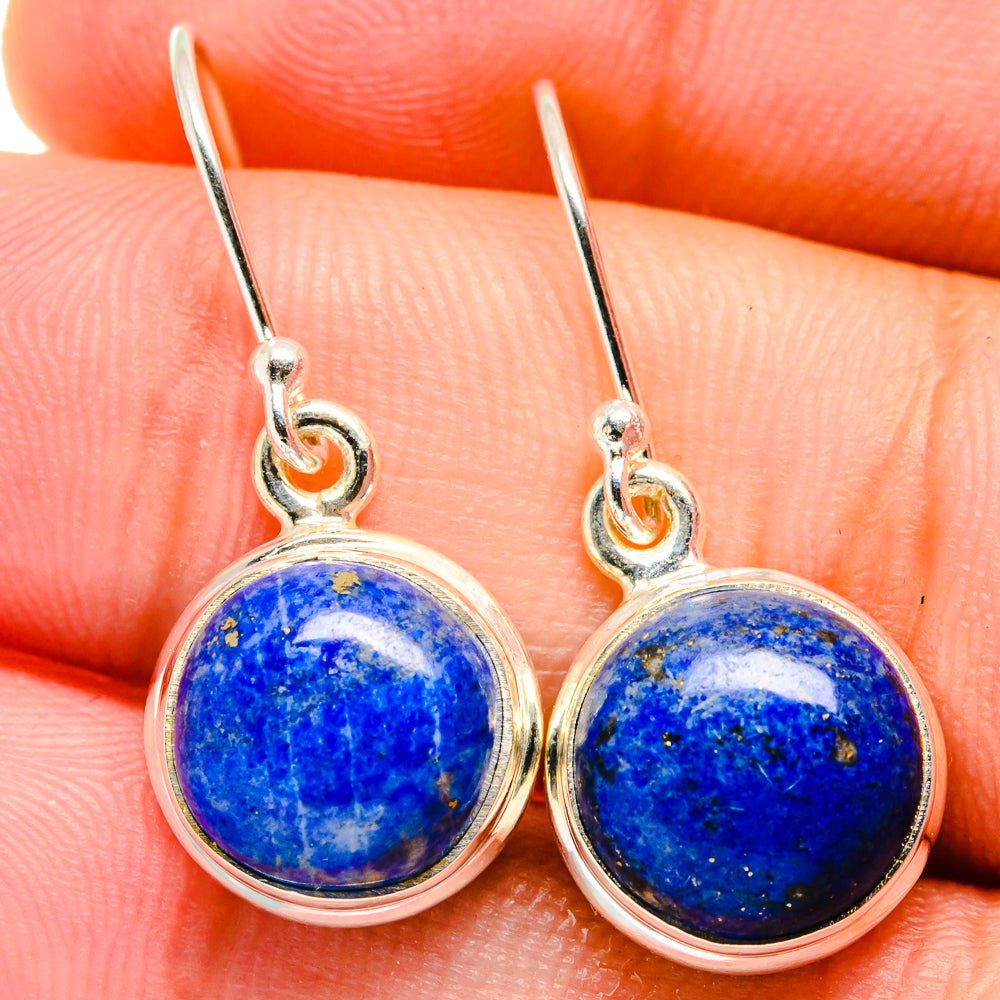 Lapis Lazuli Earrings handcrafted by Ana Silver Co - EARR421741