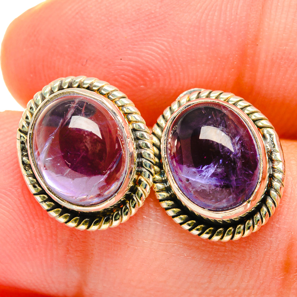 Tanzanite Earrings handcrafted by Ana Silver Co - EARR421762