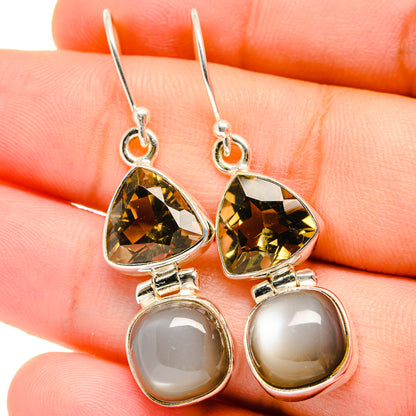 Moonstone Earrings handcrafted by Ana Silver Co - EARR421794
