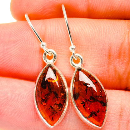 Baltic Amber Earrings handcrafted by Ana Silver Co - EARR421805