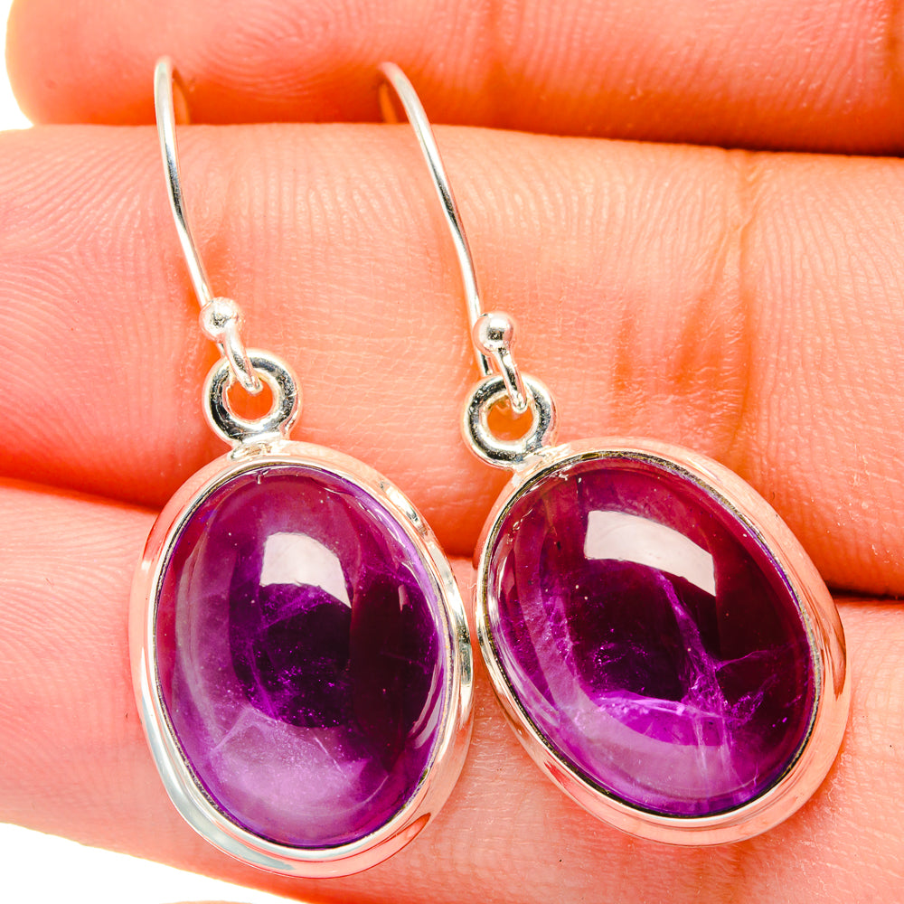 Amethyst Earrings handcrafted by Ana Silver Co - EARR421810