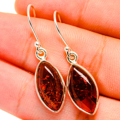 Baltic Amber Earrings handcrafted by Ana Silver Co - EARR421814