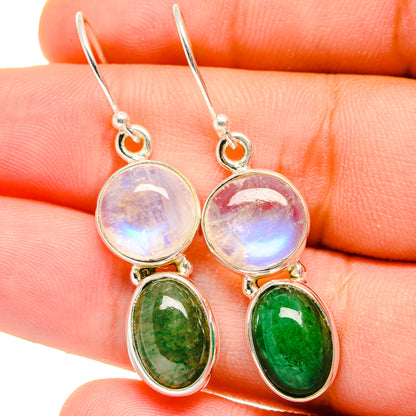 Green Aventurine Earrings handcrafted by Ana Silver Co - EARR421818