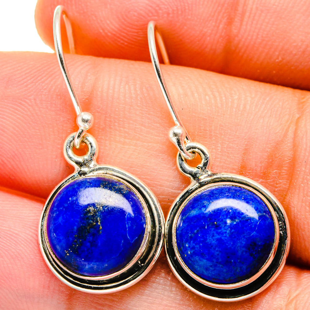 Lapis Lazuli Earrings handcrafted by Ana Silver Co - EARR421829