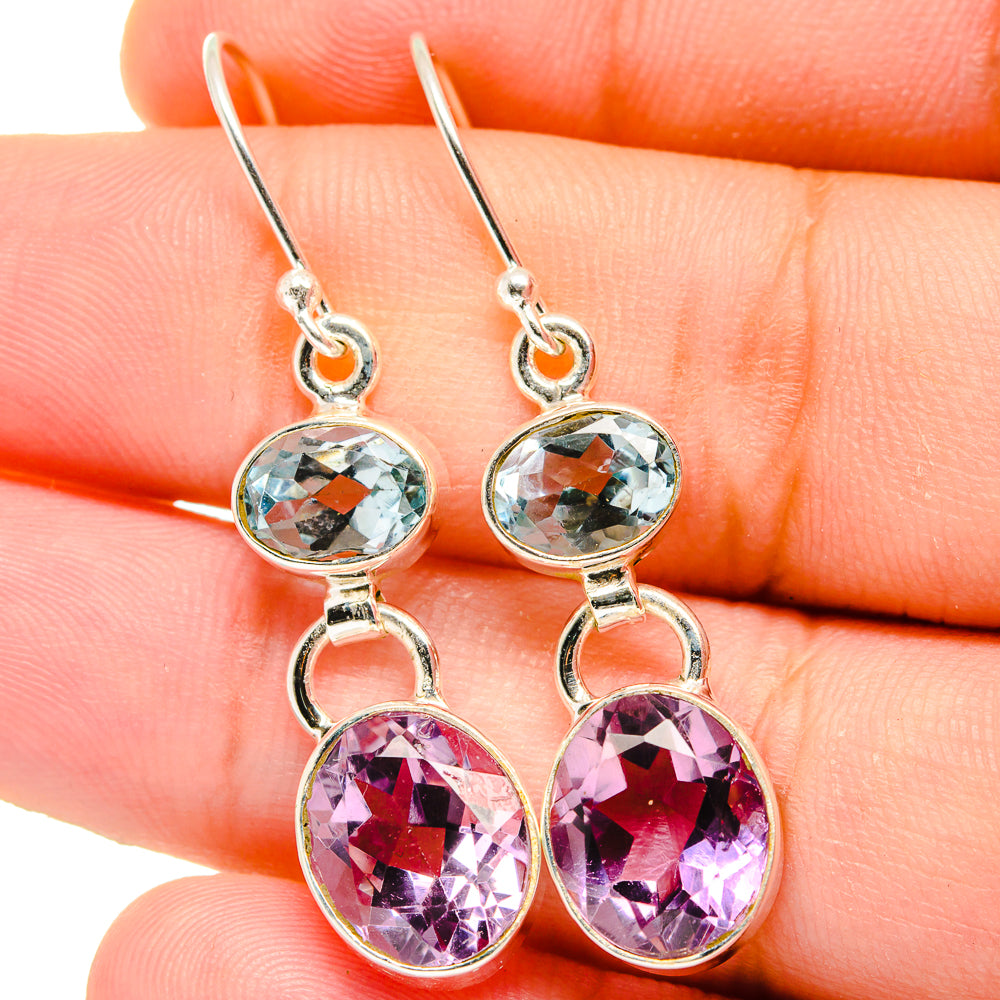 Amethyst Earrings handcrafted by Ana Silver Co - EARR421831