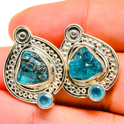 Apatite Earrings handcrafted by Ana Silver Co - EARR421843