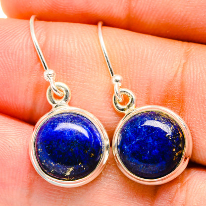 Lapis Lazuli Earrings handcrafted by Ana Silver Co - EARR421846