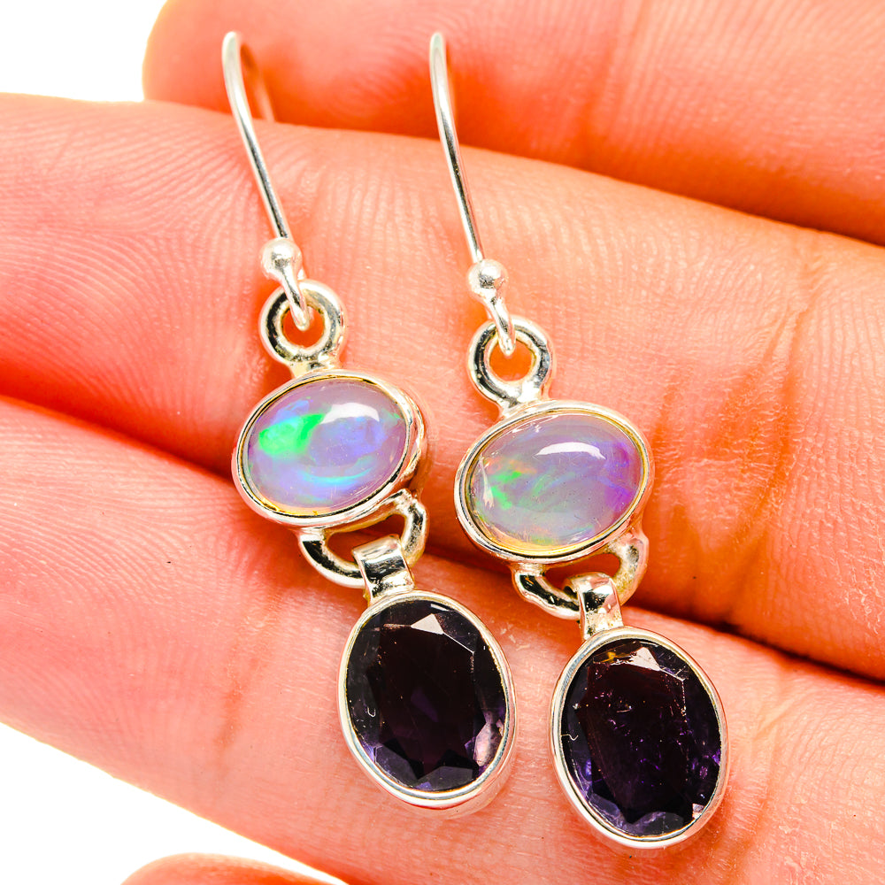 Tanzanite Earrings handcrafted by Ana Silver Co - EARR421850