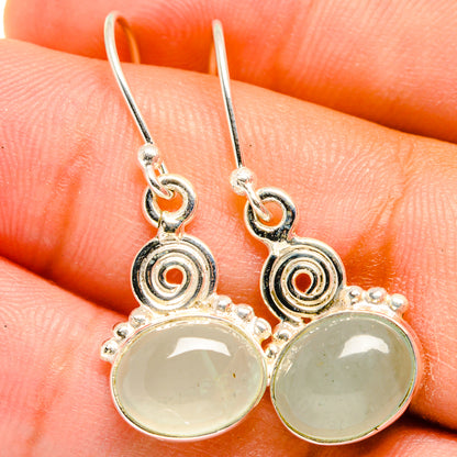 Aquamarine Earrings handcrafted by Ana Silver Co - EARR421865