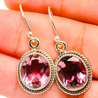 Color Change Alexandrite Earrings handcrafted by Ana Silver Co - EARR421870