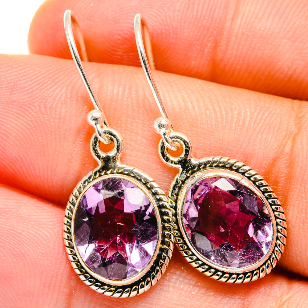 Amethyst Earrings handcrafted by Ana Silver Co - EARR421876