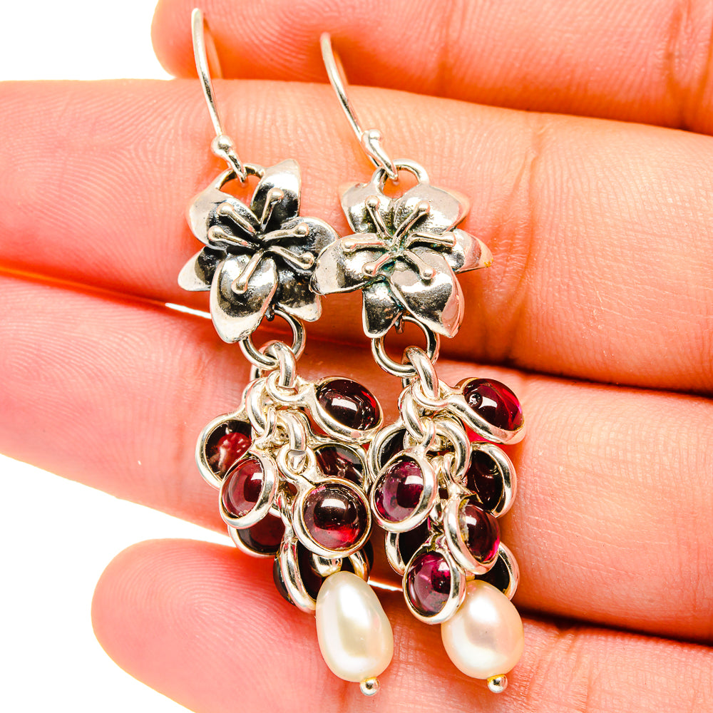 Cultured Pearl Earrings handcrafted by Ana Silver Co - EARR421886