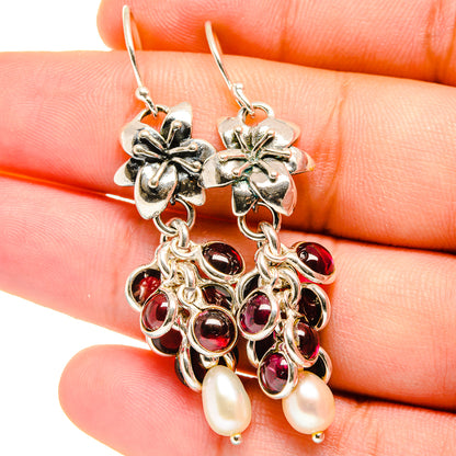Cultured Pearl Earrings handcrafted by Ana Silver Co - EARR421886