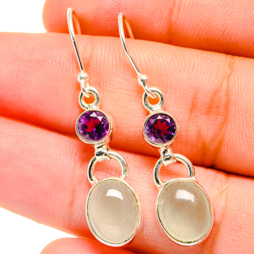 Aquamarine Earrings handcrafted by Ana Silver Co - EARR421892