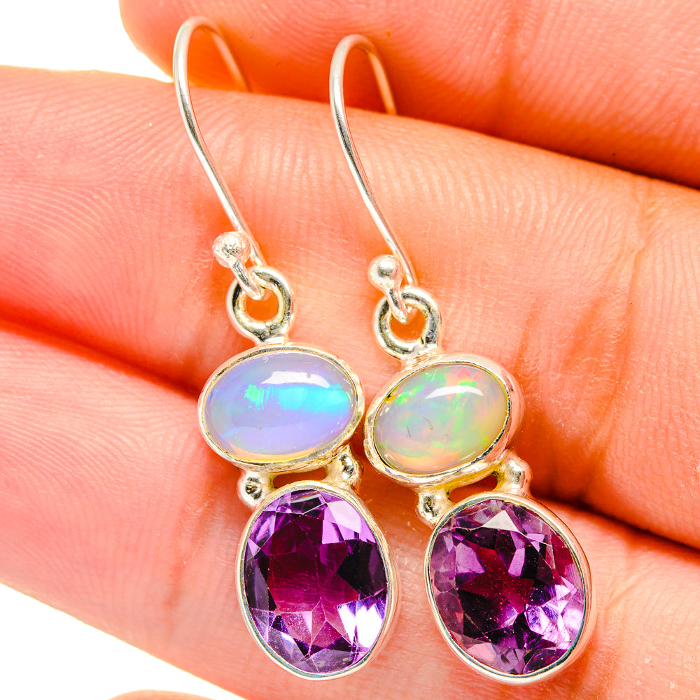 Amethyst Earrings handcrafted by Ana Silver Co - EARR421897