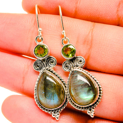Labradorite Earrings handcrafted by Ana Silver Co - EARR421899