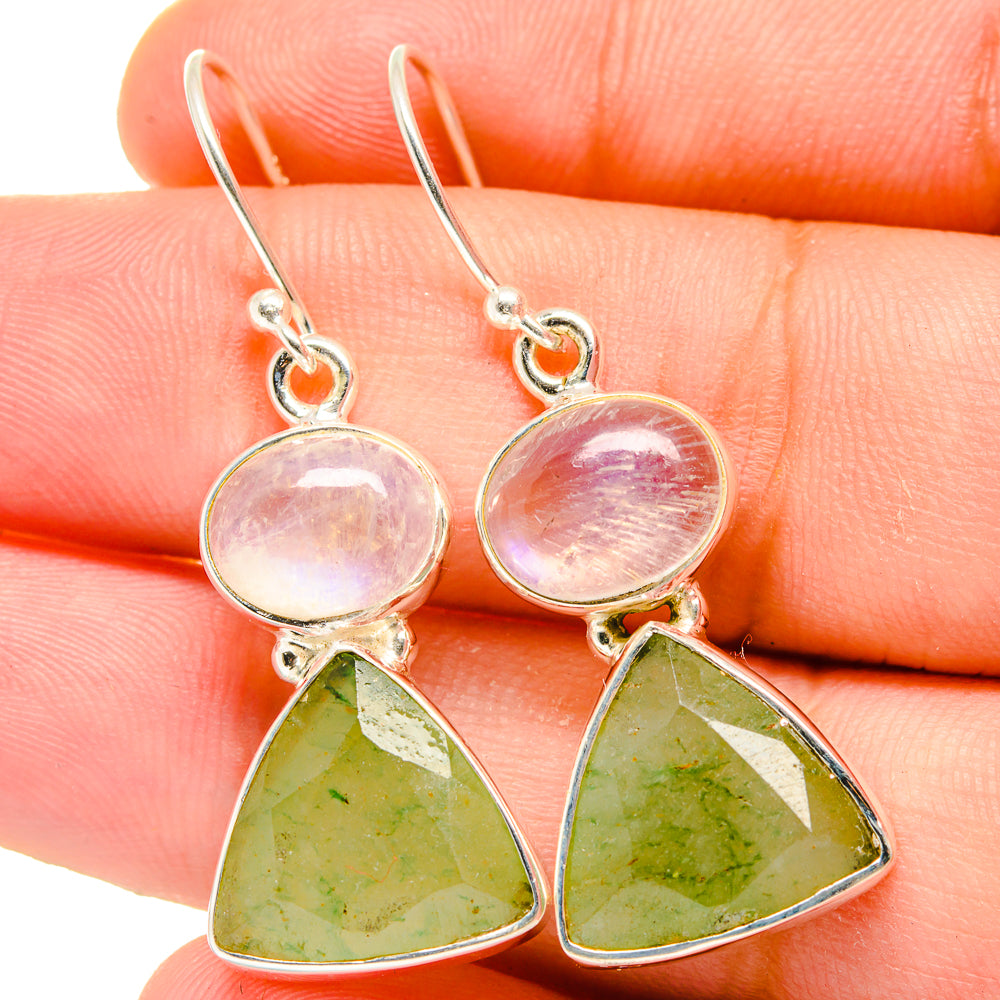 Prehnite Earrings handcrafted by Ana Silver Co - EARR421906