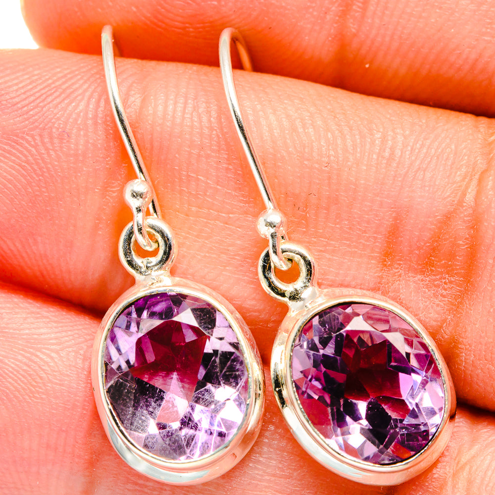 Amethyst Earrings handcrafted by Ana Silver Co - EARR421920