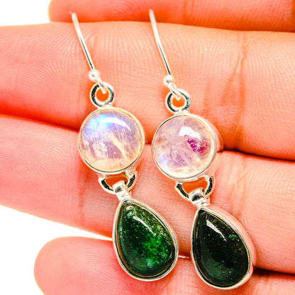 Green Aventurine Earrings handcrafted by Ana Silver Co - EARR421923