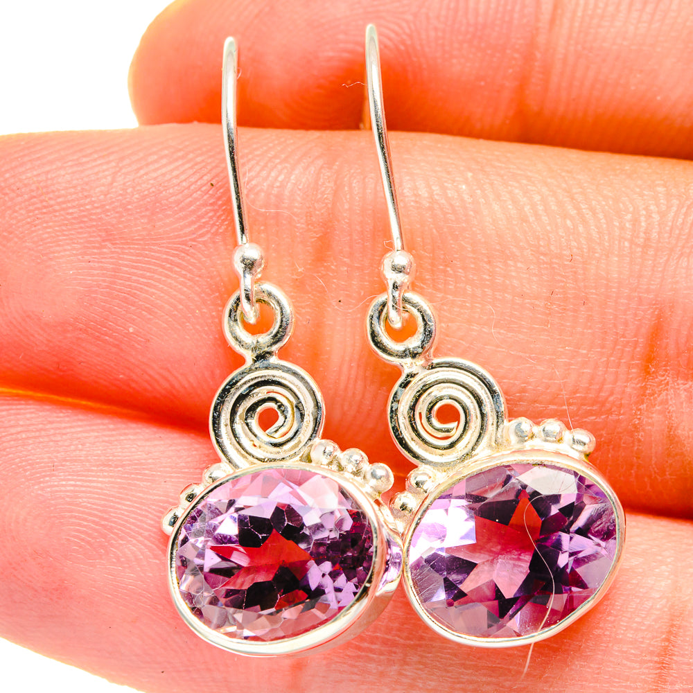 Amethyst Earrings handcrafted by Ana Silver Co - EARR421925