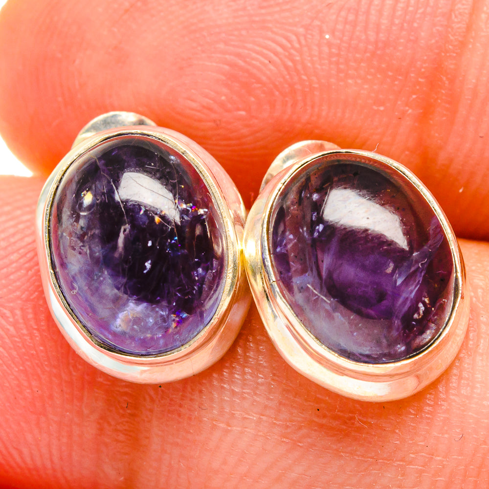 Tanzanite Earrings handcrafted by Ana Silver Co - EARR421935