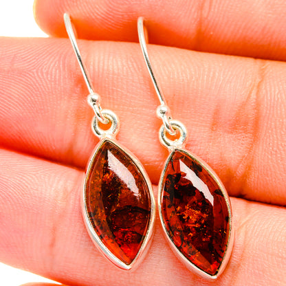 Baltic Amber Earrings handcrafted by Ana Silver Co - EARR421936