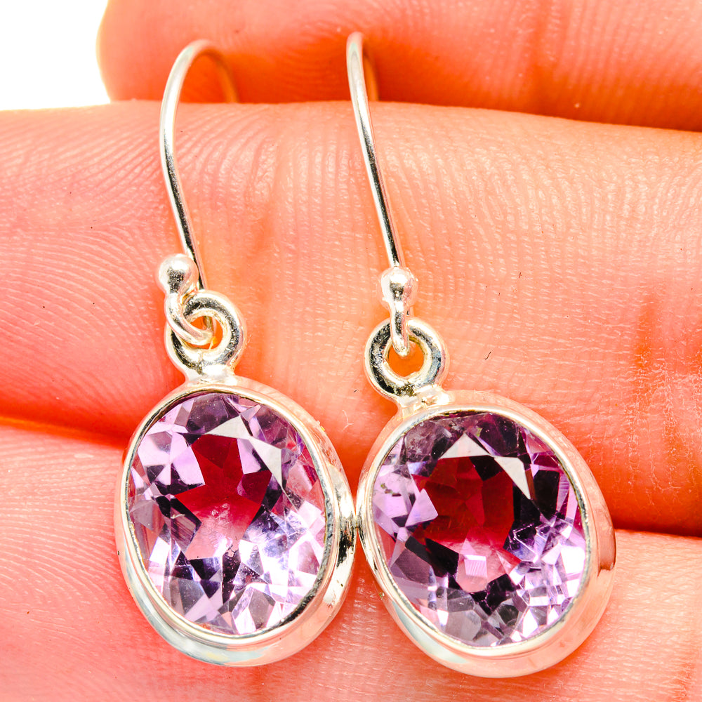 Amethyst Earrings handcrafted by Ana Silver Co - EARR421938