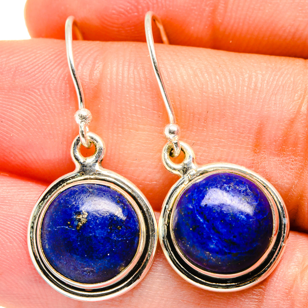 Lapis Lazuli Earrings handcrafted by Ana Silver Co - EARR421941