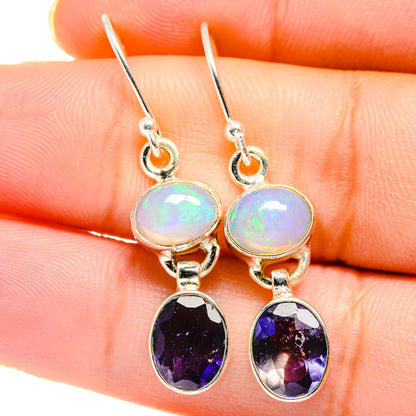 Tanzanite Earrings handcrafted by Ana Silver Co - EARR421956