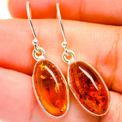 Baltic Amber Earrings handcrafted by Ana Silver Co - EARR421960
