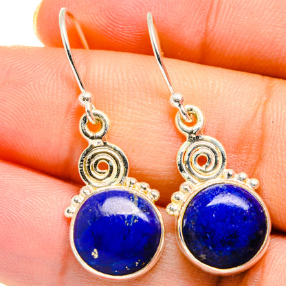 Lapis Lazuli Earrings handcrafted by Ana Silver Co - EARR421962