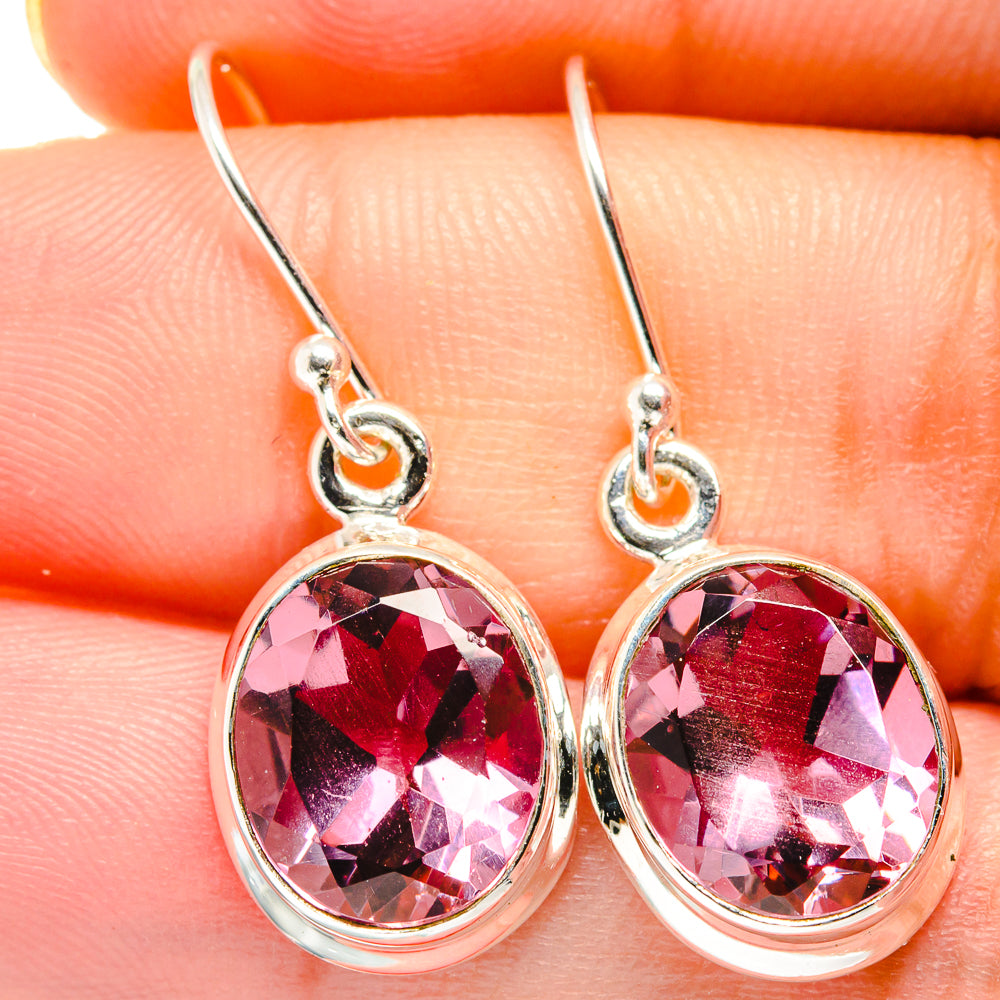 Color Change Alexandrite Earrings handcrafted by Ana Silver Co - EARR421968