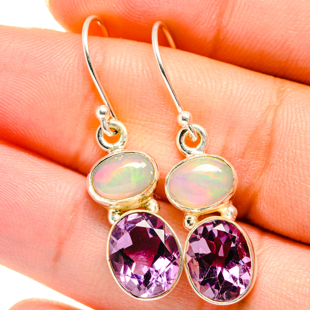 Amethyst Earrings handcrafted by Ana Silver Co - EARR421970
