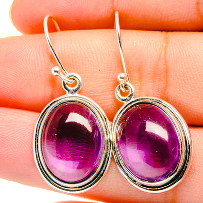 Amethyst Earrings handcrafted by Ana Silver Co - EARR421974