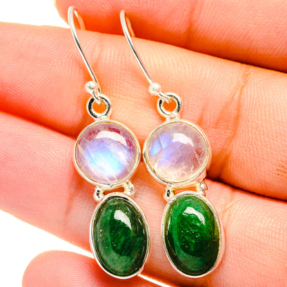 Green Aventurine Earrings handcrafted by Ana Silver Co - EARR421976