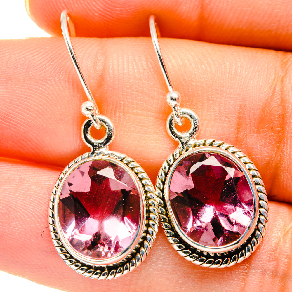 Color Change Alexandrite Earrings handcrafted by Ana Silver Co - EARR421990