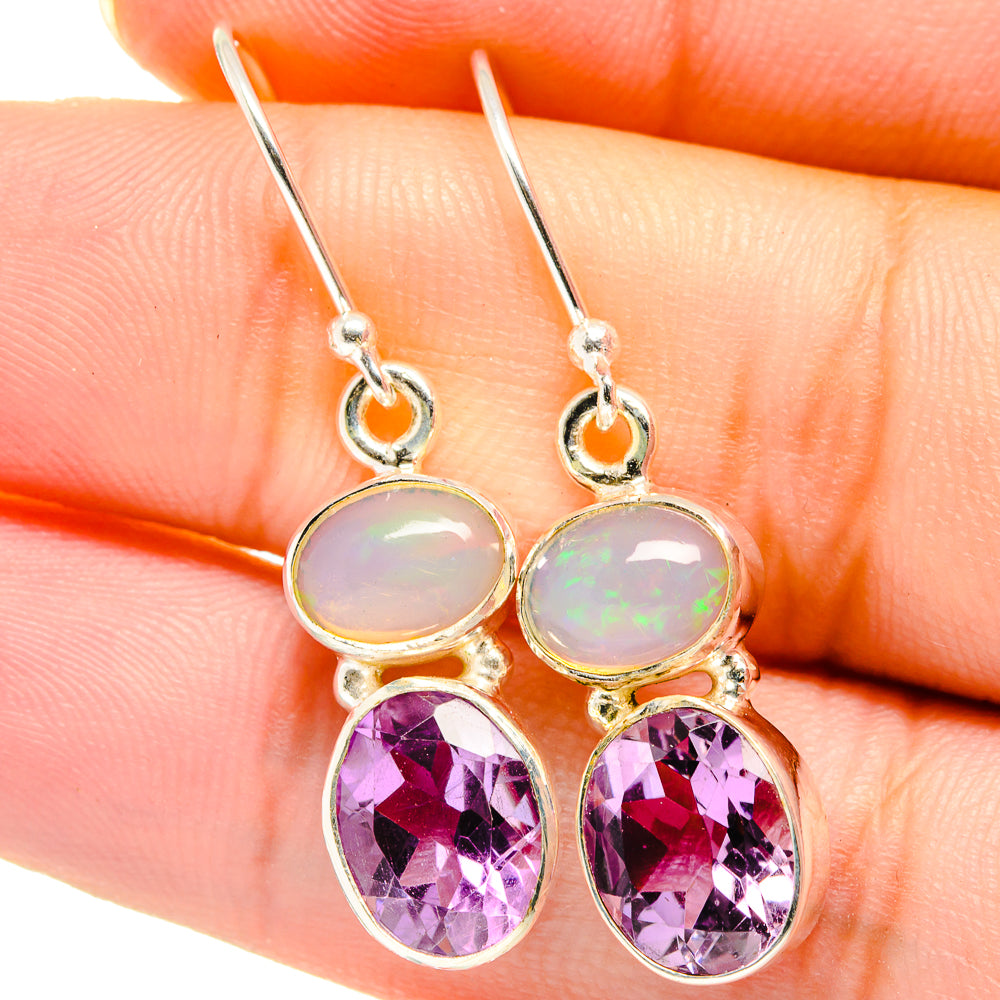 Amethyst Earrings handcrafted by Ana Silver Co - EARR422019