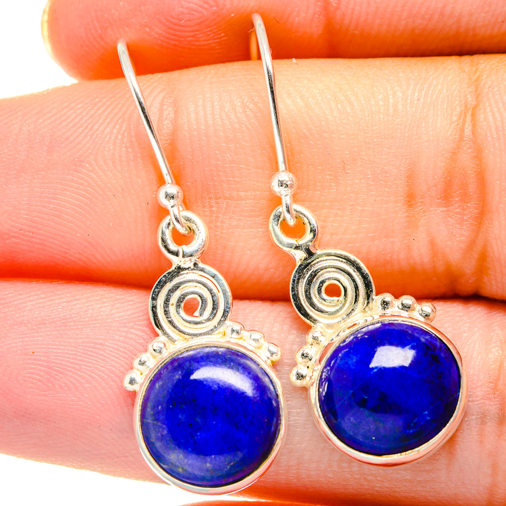 Lapis Lazuli Earrings handcrafted by Ana Silver Co - EARR422020
