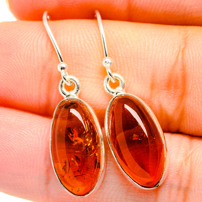 Baltic Amber Earrings handcrafted by Ana Silver Co - EARR422025