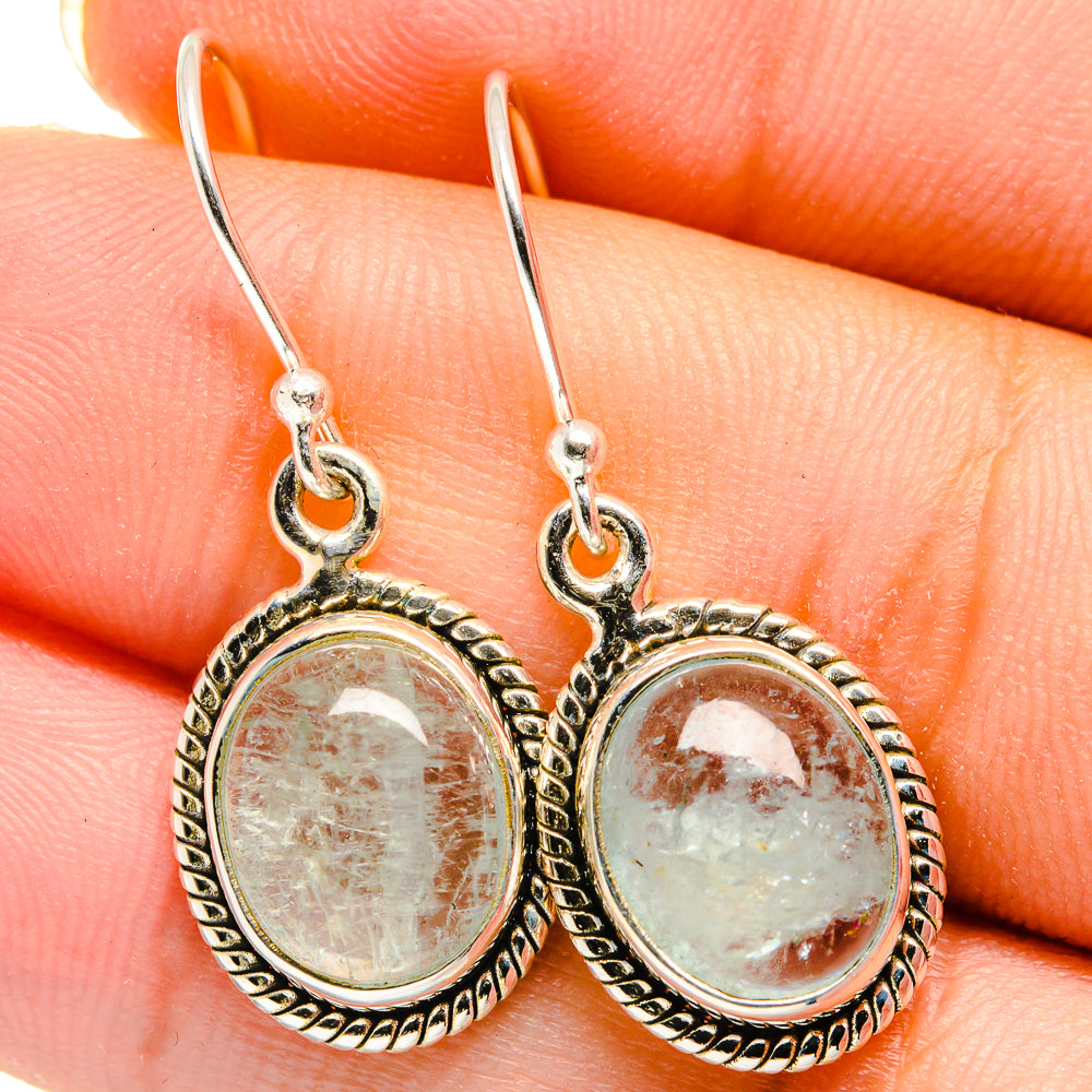 Aquamarine Earrings handcrafted by Ana Silver Co - EARR422046