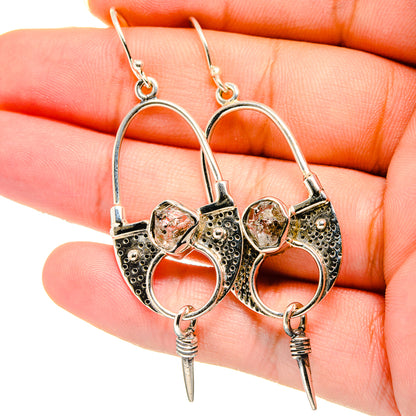 Herkimer Diamond Earrings handcrafted by Ana Silver Co - EARR422055