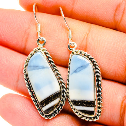Owyhee Opal Earrings handcrafted by Ana Silver Co - EARR422056